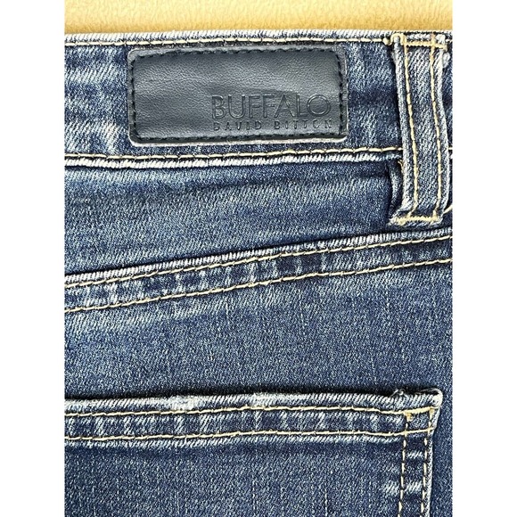 Buffalo David Bitton Skinny Jeans Womens 8 Mid Rise Stretch Regular Fit Blue - Picture 8 of 12